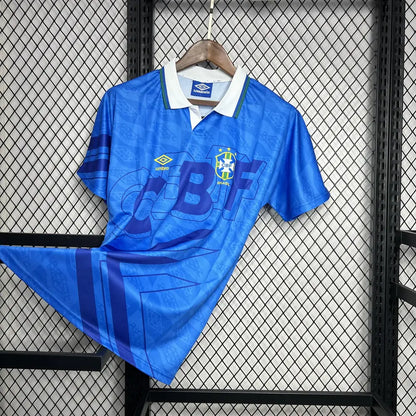 1992 Brasilien Retro Auswärtstrikot