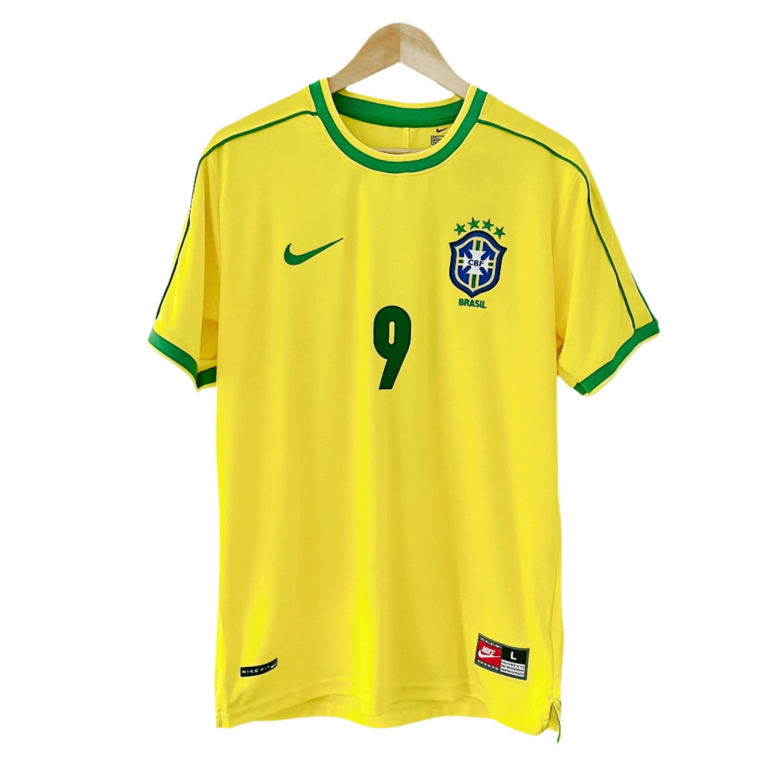 Camiseta retro de BRASIL 1998