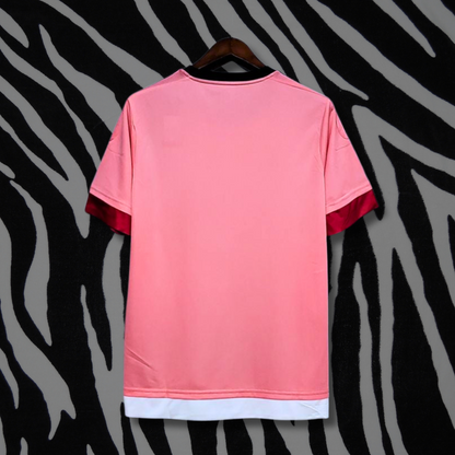 2015 2016 Juventus Away Retro Jersey Pink