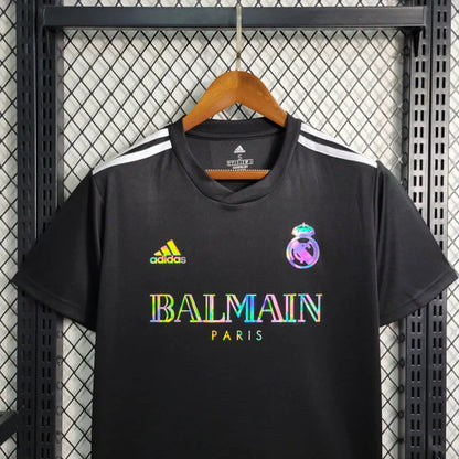 2023-24 - EQUIPACIÓN REAL MADRID NEGRA BALMAIN | EDICIÓN ESPECIAL