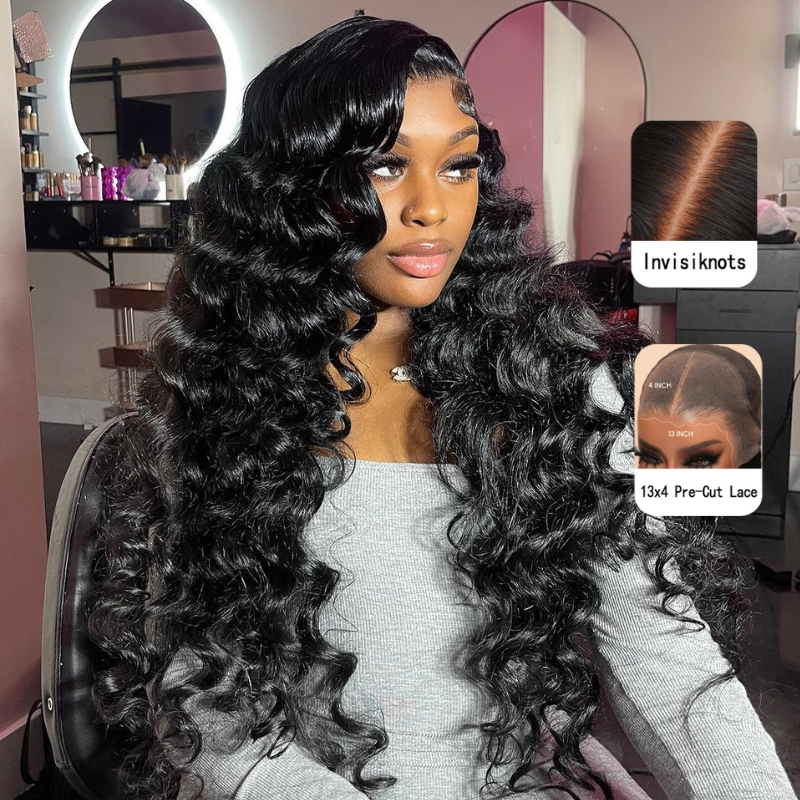 Loose Deep Wave Human Hair Wig - HD Lace Wigs