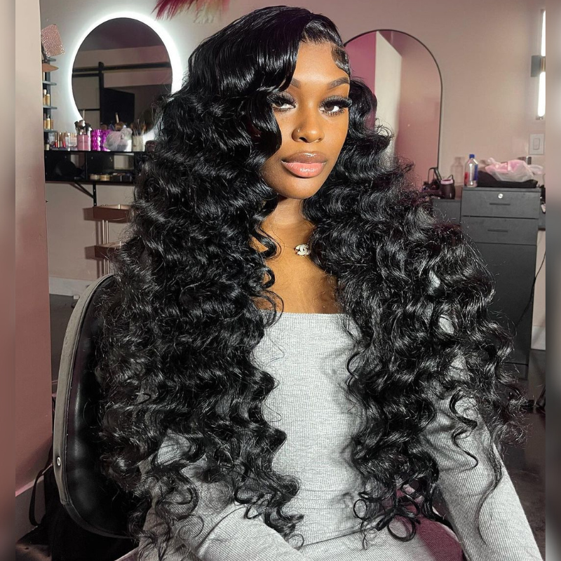 Loose Deep Wave Human Hair Wig - HD Lace Wigs