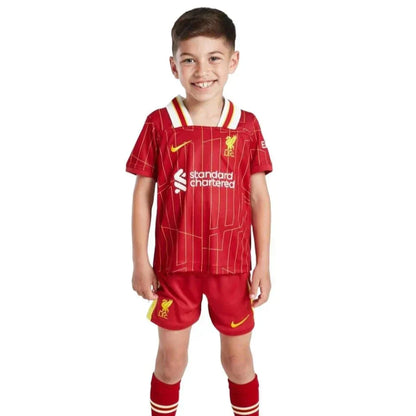 liverpool home kids soccer jersey 2024 25