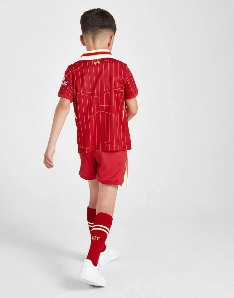 liverpool home kids soccer jersey 2024 25