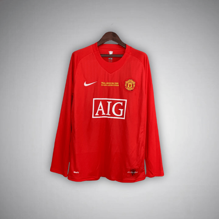 manchester united 2007 2008 home Jersey