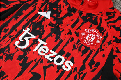 manchester united inferno premium Football Tracksuit