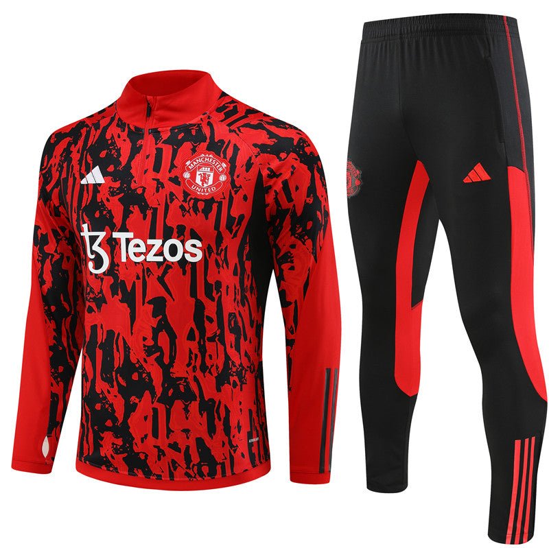 manchester united inferno premium Football Tracksuit