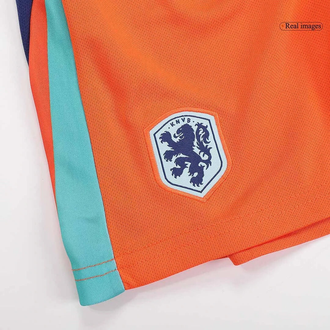 netherlands home jersey 24 25 euro 2024 kids