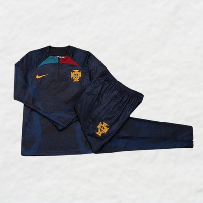 portugal 2022 strike blue Football Tracksuit