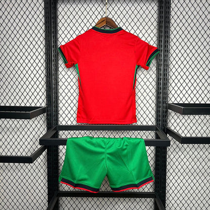 PORTUGAL EM 2024 HOME Kinder-Fußballtrikot