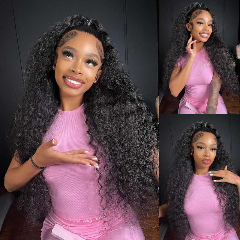 Curly Human Hair Wig - HD Lace Wigs