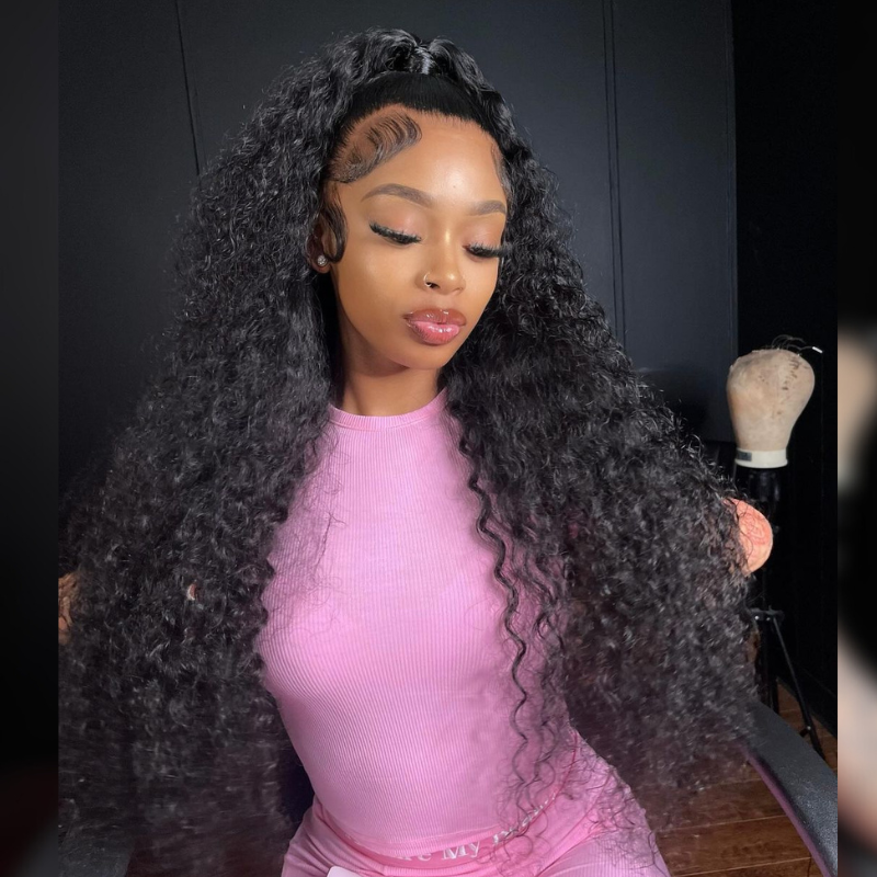 Curly Human Hair Wig - HD Lace Wigs