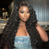 Bleached Knots Deep Wave Curly Human Hair Wig - HD Lace Wigs