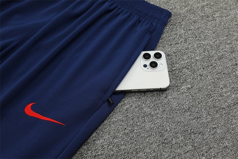 psg parisian frost white premium Football Tracksuit