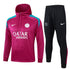 psg pink and black premium Football Tracksuit