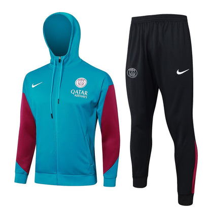 psg turquoise and pink premium Football Tracksuit