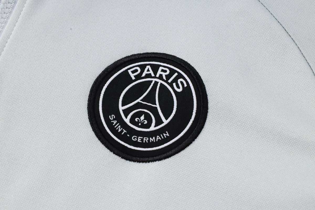 psg white and blue premium Football Tracksuit