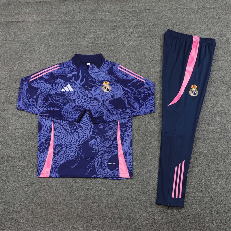 real madrid celestial midnight premium Football Tracksuit