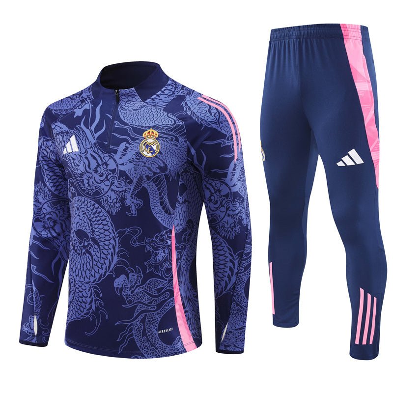 real madrid celestial midnight premium Football Tracksuit