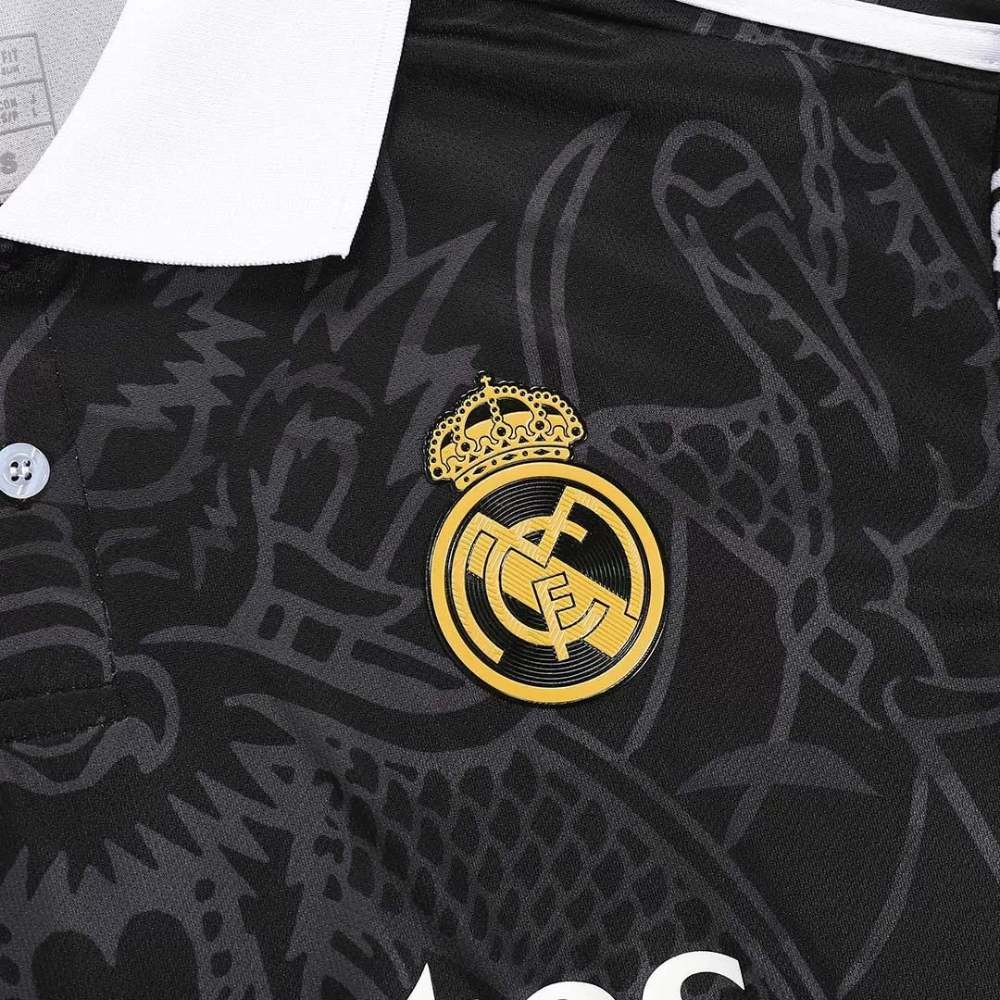 Real Madrid Dragon Jersey Black