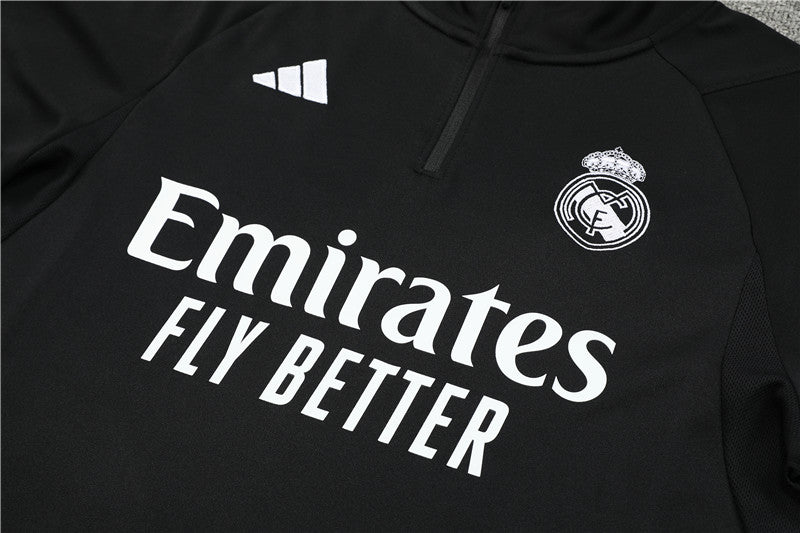 real madrid eleganza premium Football Tracksuit