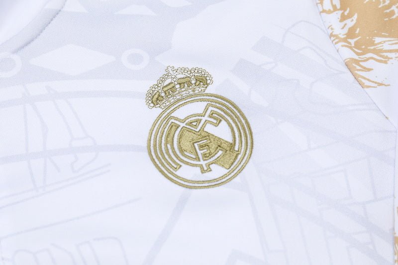 real madrid golden dynasty premium Football Tracksuit