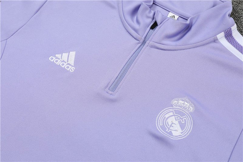 real madrid modern finesse premium Football Tracksuit