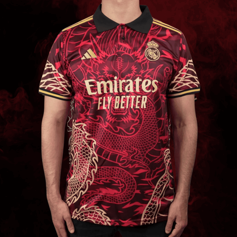 Real Madrid Red Dragon De Fuego Trikot