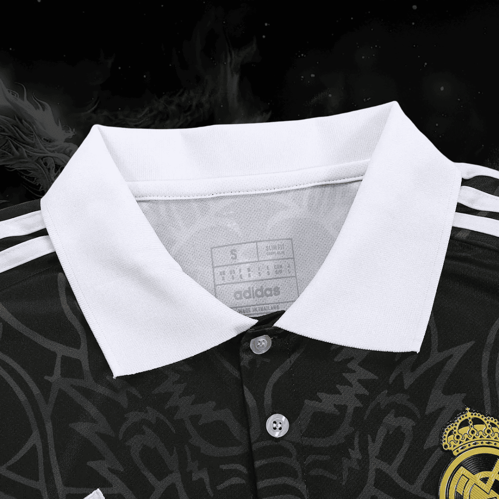 Real Madrid Dragon Jersey Black