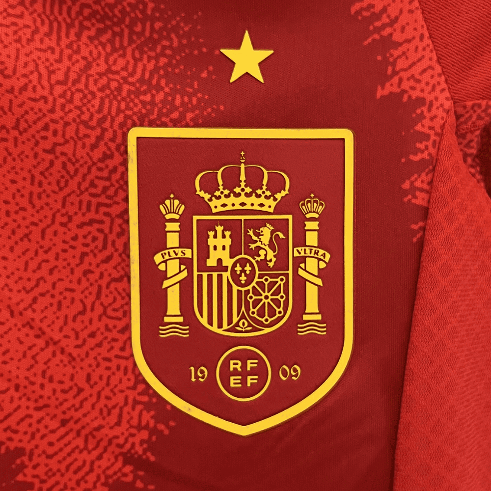 Spanien Heim-Fußballtrikot für Kinder 2024/2025