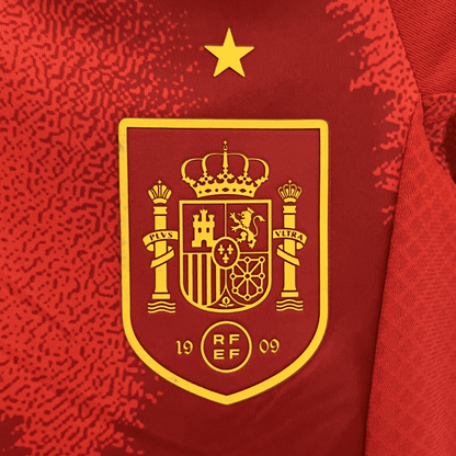 Spanien Heim-Fußballtrikot für Kinder 2024/2025