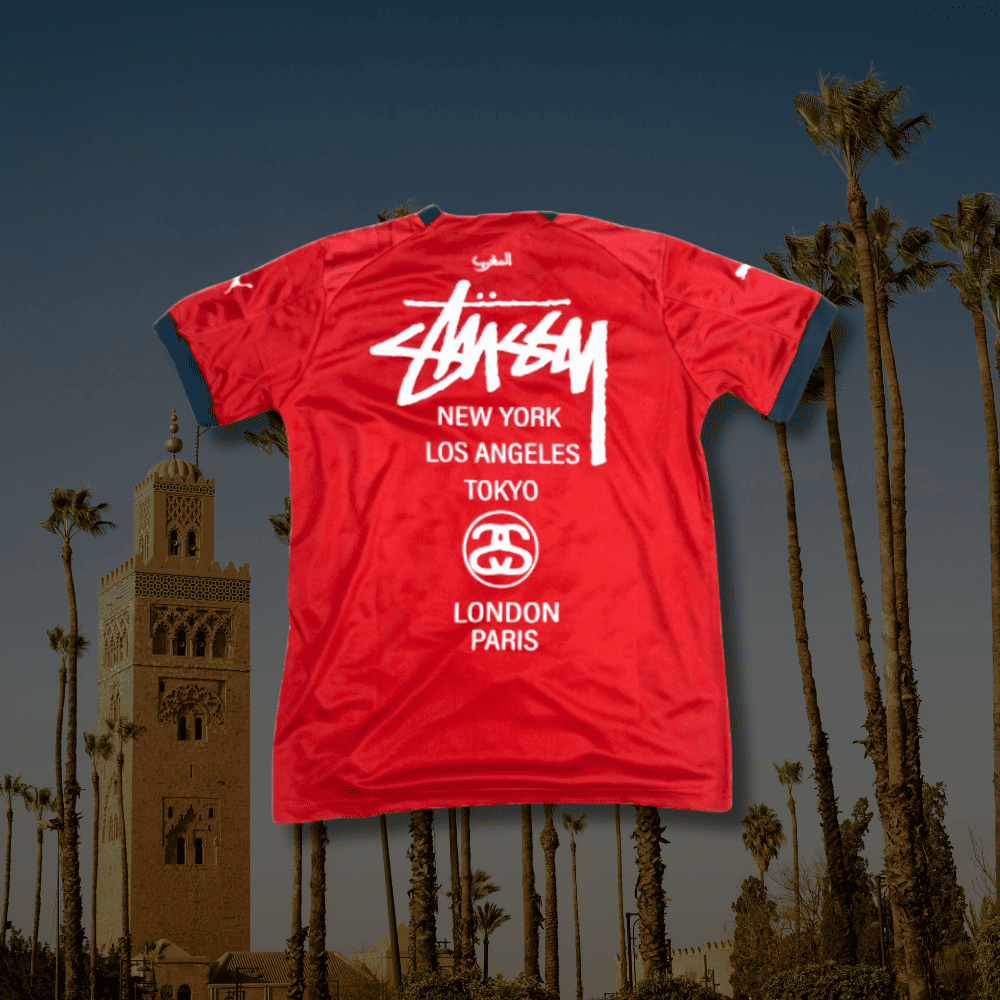 Marokko Stussy Trikot - WM 2022