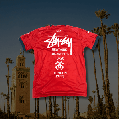 Morocco Stussy Jersey - 2022 World Cup