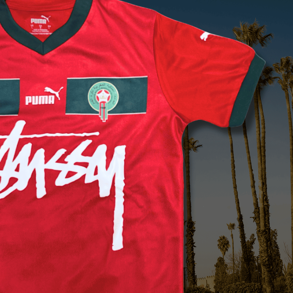 Morocco Stussy Jersey - 2022 World Cup