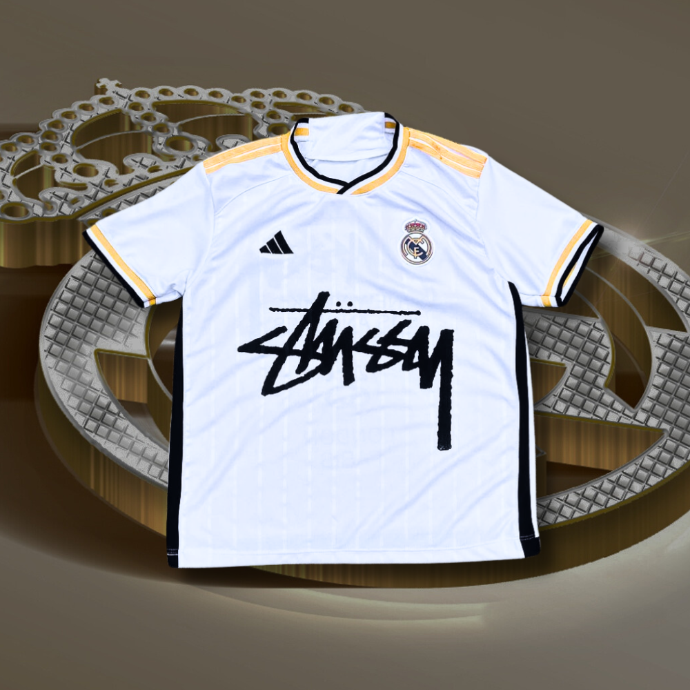 Camiseta Stussy del Real Madrid - 23/24