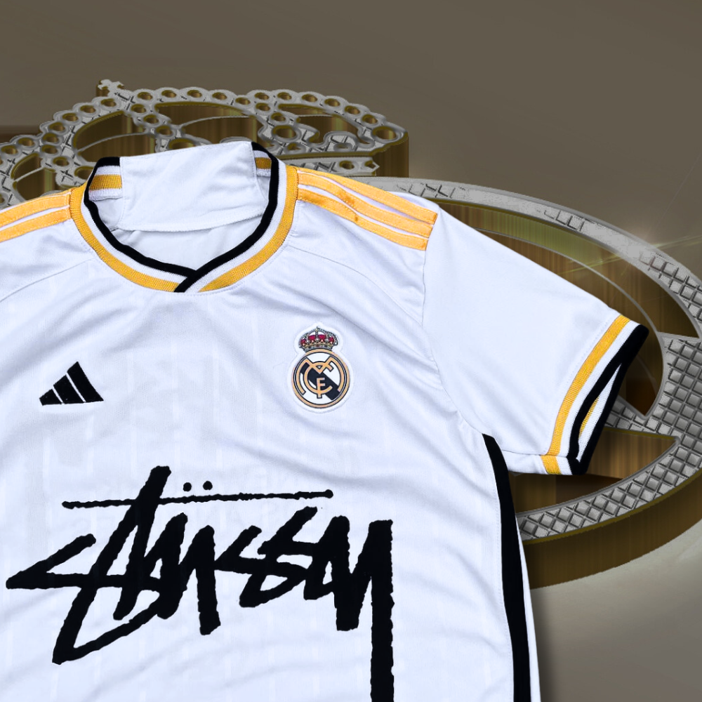 Camiseta Stussy del Real Madrid - 23/24