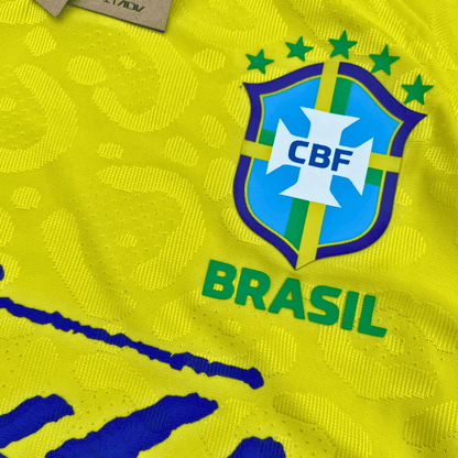 Brazil Stussy Soccer Jersey - 2025 Samba Edition