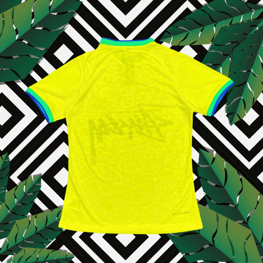 Brazil Stussy Soccer Jersey - 2025 Samba Edition