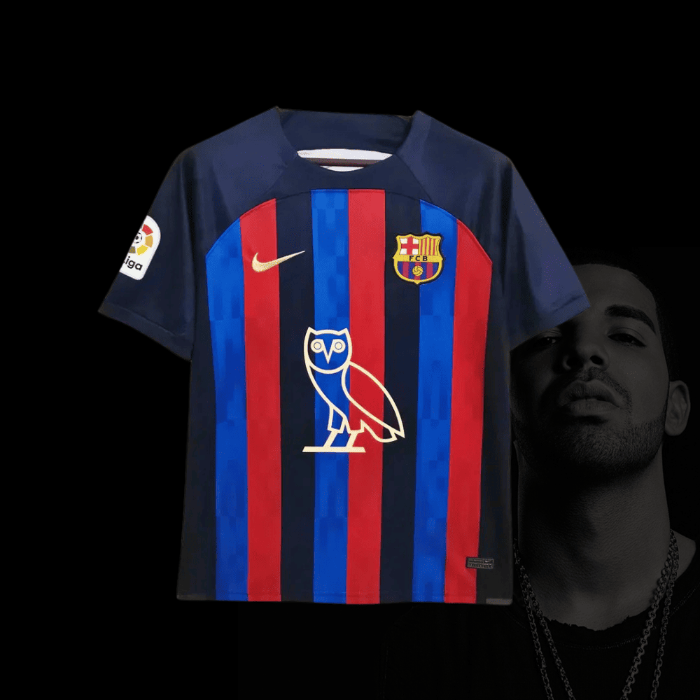 Barcelona Drake Jersey 2022/23 - OVO Limited Edition