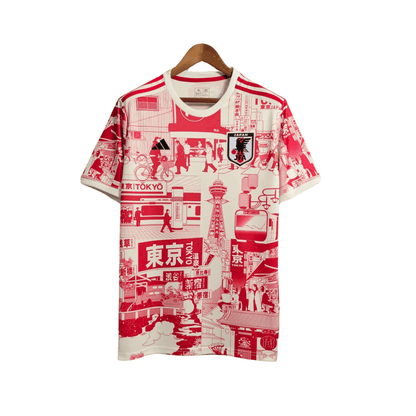 Japan Soccer Jersey - Tokyo Red