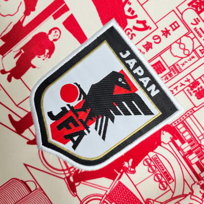 Japan Soccer Jersey - Tokyo Red