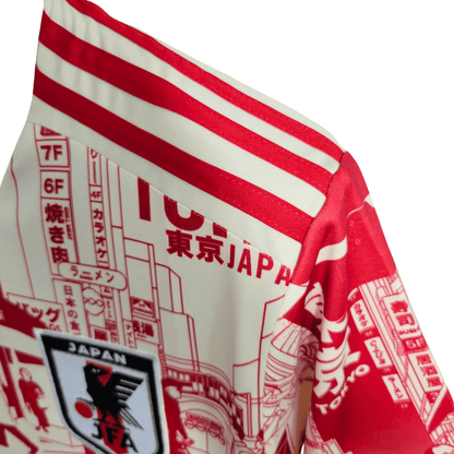 Japan Soccer Jersey - Tokyo Red