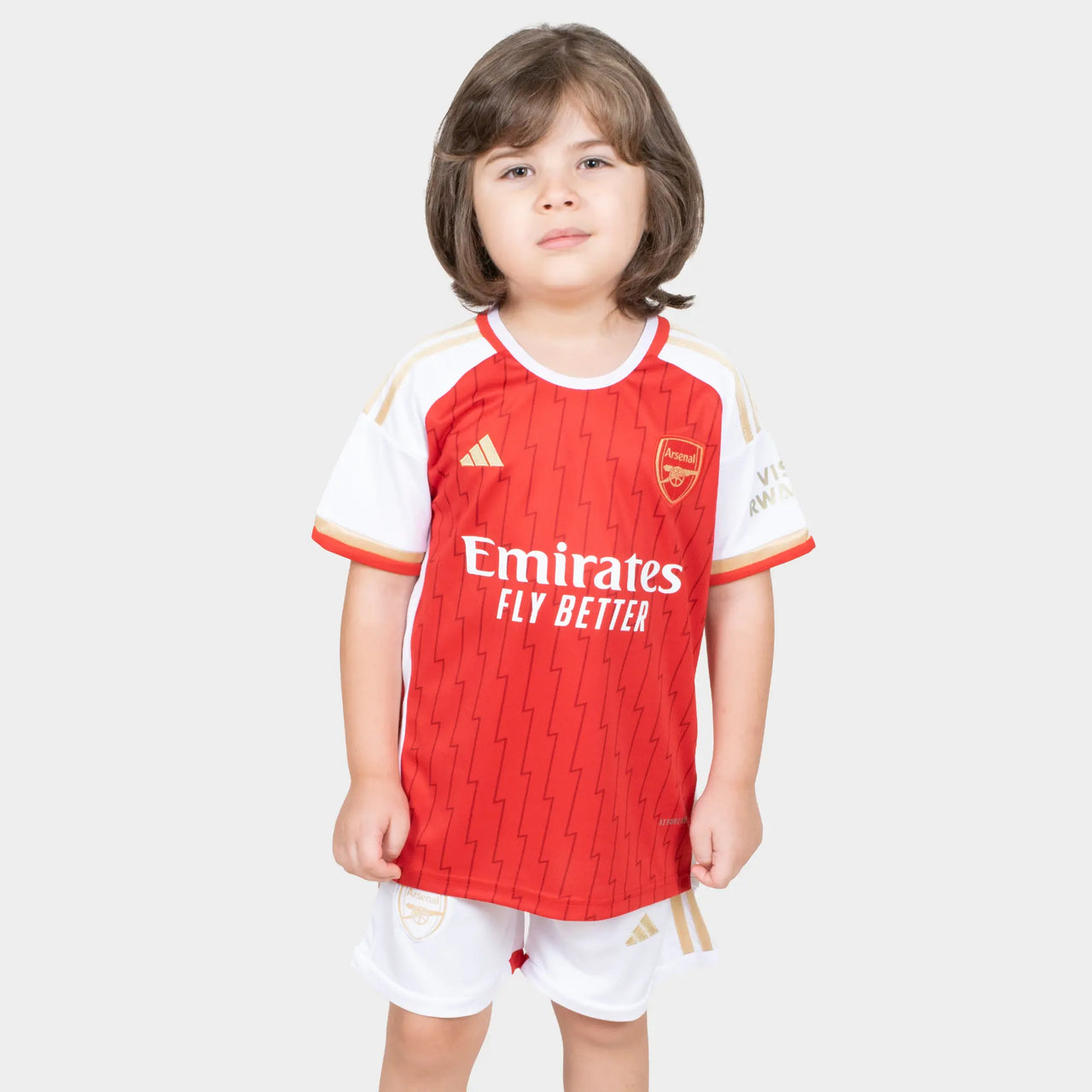 Arsenal Kids Jersey 2023/24 Red Home