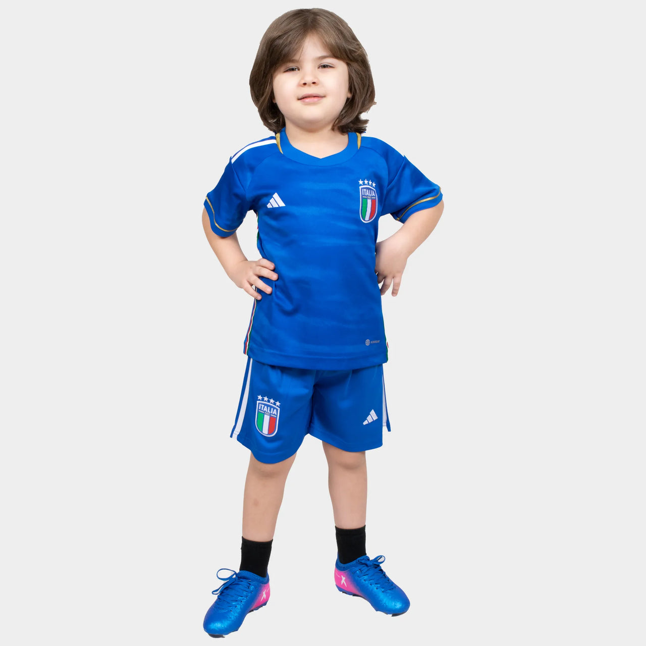 Italy Kids Jersey 2023/24 Blue