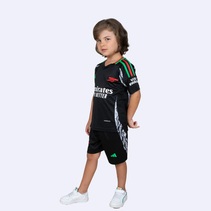 Arsenal Kids Jersey 2024/25 Black Away