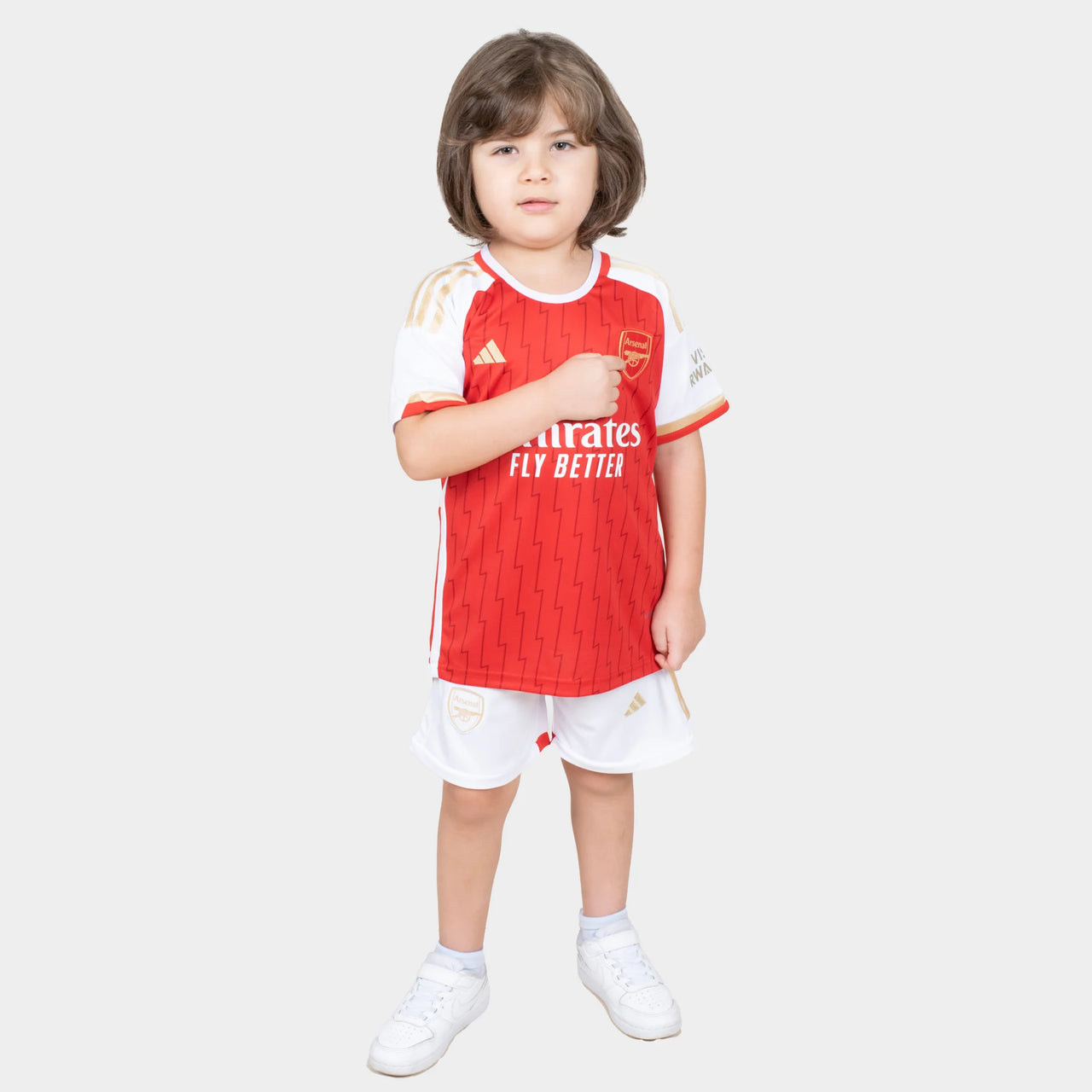 Arsenal Kids Jersey 2023/24 Red Home