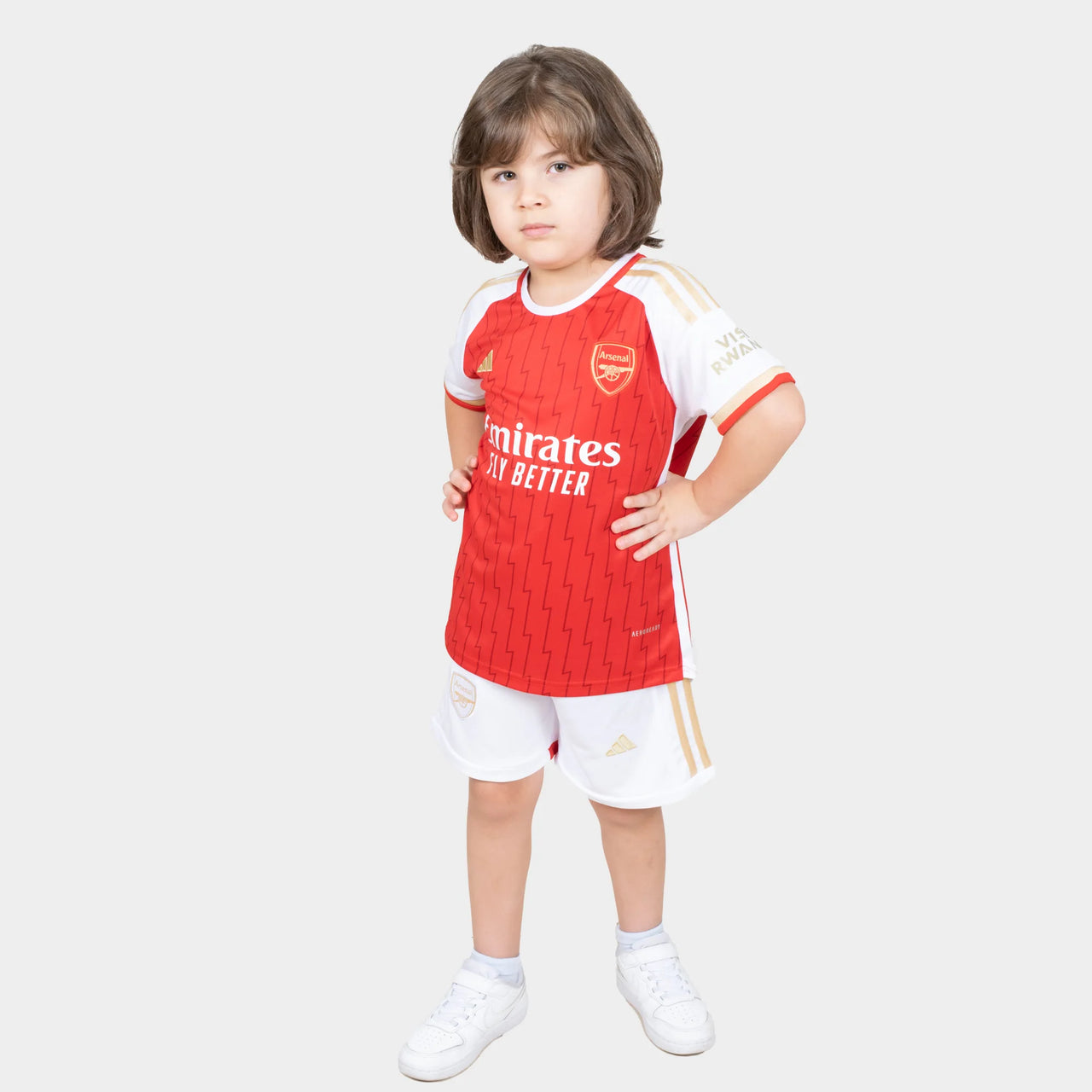 Arsenal Kids Jersey 2023/24 Red Home