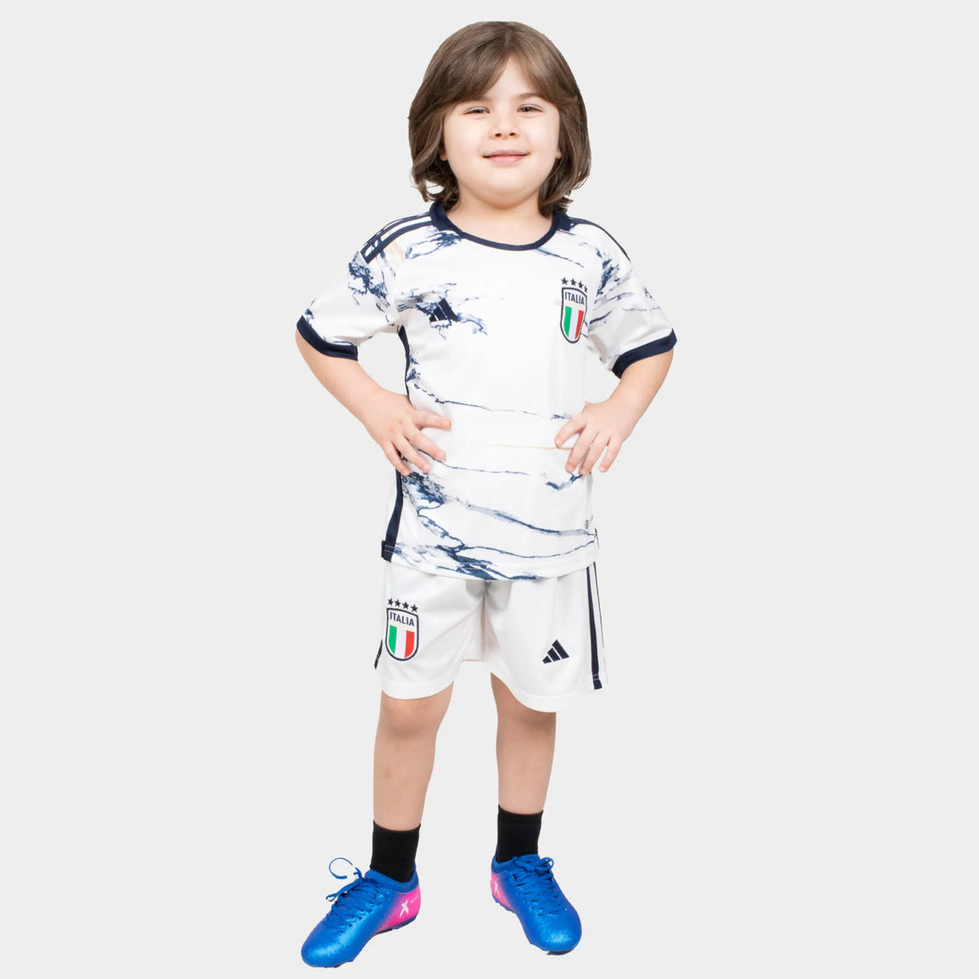 Italien Kinder-Fußballtrikot 2024/25