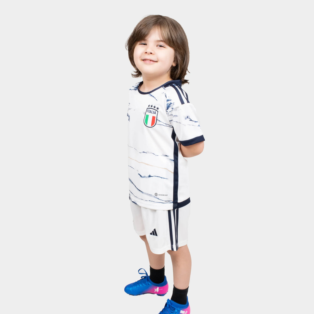 Italy Kids Jersey 2023/24 White