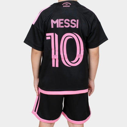 Messi Kids Jersey - Inter Miami 24/25 Away Black